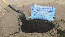Image: Shoveling Pothole Patch