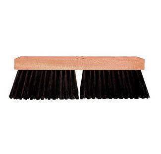Heavy Duty Street Brooms | 16 inch Wood Block Push Broom