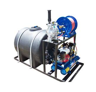 Sealcoat Skid Sprayer BIG A PolySkid Super 225 Gallon For ...