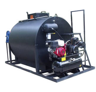 BIG A SteelSkid Plus 1000 Gallon Seal Coat Machine For ...