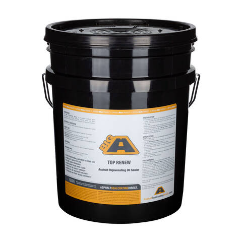Overview of a 5 gallon bucket of the BIGA TopRenew Sealer