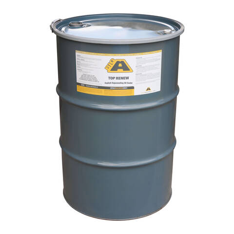 Overview of a 55 gallon drum of the BIGA TopRenew Sealer