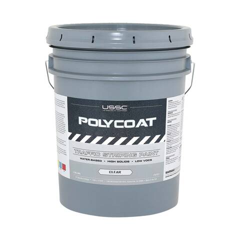 image representation of a 5 gallon bucket of PolyCoat clear coat