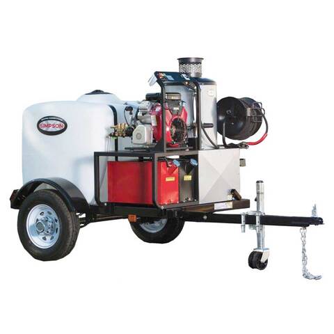 Overview image of the Simpson 95005 Hot Water Pressure Washer Trailer