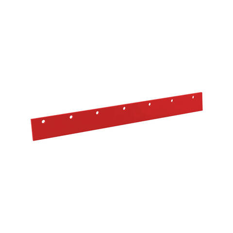 Overview of the Bon high temp red silicone u-squeegee replacement blade