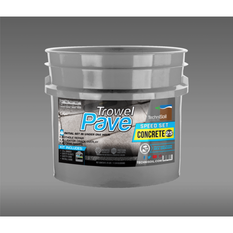TrowlPave concrete patch filler kit