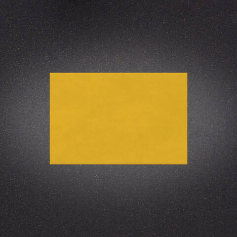 Stylish asphalt background with a yellow line representing a 24 inches by 3 foot Ennis-Flint Premark XF thermoplastic line