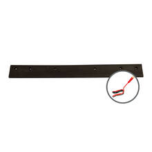 Overview of the Marshalltown low temp black neoprene u-squeegee replacement blade