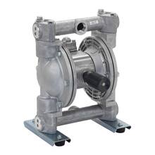 Front right of the Yamada 1" dual diaphragm pneumatic pump