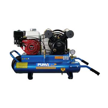 image: 8 Gallon Sealcoat Tank Air Compressor