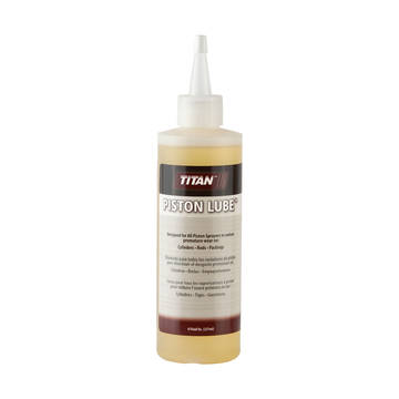 Overview image of the Titan airless sprayer 8 ounce Piston Lube