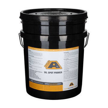 Overview of the BIGA 5 gallon bucket of Oil Spot Primer