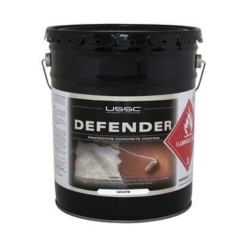 image representation of a 5 gallon bucket of DeFENDER Concrete Overlay Paint