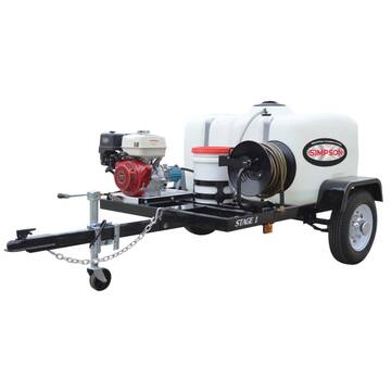 Overview image of the Simpson 95002 Cold Water Pressure Washer Trailer