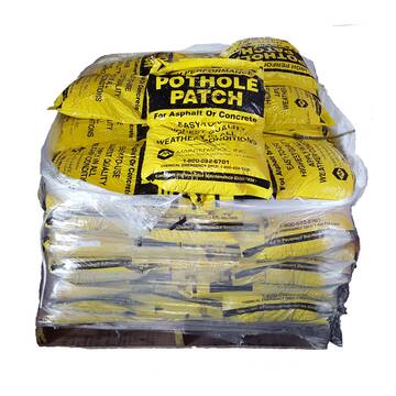 image: Pallet of pothole patch