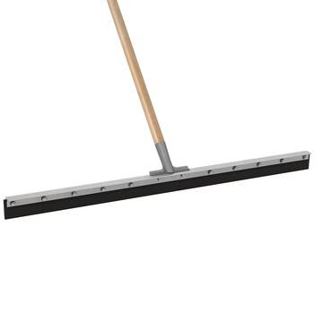 Closeup of the Bon straight blade 36 inch squeegee