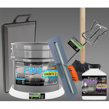 TrowelPave Speed Set Concrete Advanced Kit