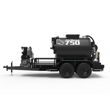 image: RynoWorx AirBoss 750 Elite Industrial Trailer side view