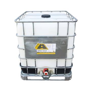 image: 210 Gallon Asphalt Emulsion Bulk Tote