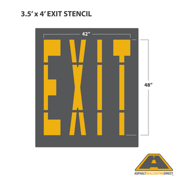 Image of EXIT Stencil