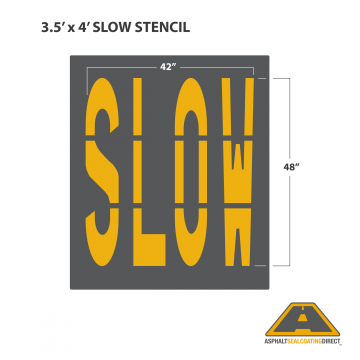 Image of SLOW Stencil