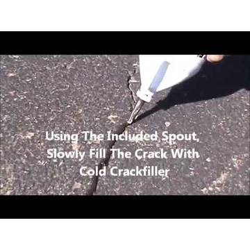 Embedded thumbnail for Filling Pavement Cracks With Our Cold Crackfiller