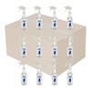 Overview image of a case of 12 asphalt remover 1 quart spray bottles
