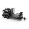 Overview image of the RynoWorx Airboss 575 Elite Sealcoat Trailer showing the front-right perspective