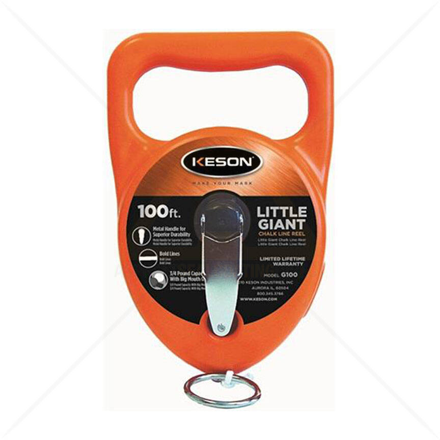 Keson 5lb Fluorescent Orange Marking Dust For Chalk Boxes 105GO For Sale