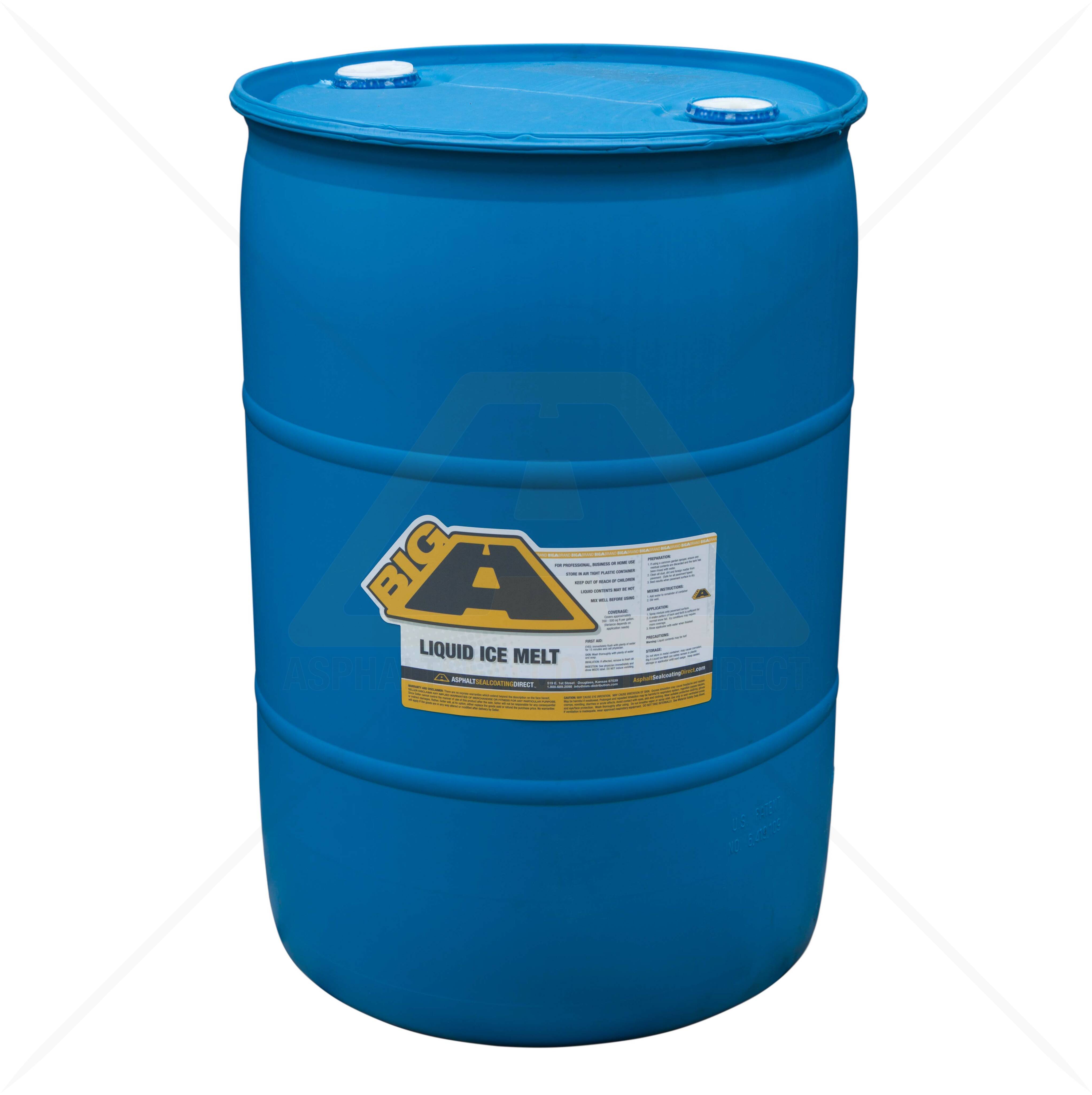 LADAMER ラダメール 55 Gallon Big A Liquid Ice Melt Ready-To-Use Pre-Treatment For