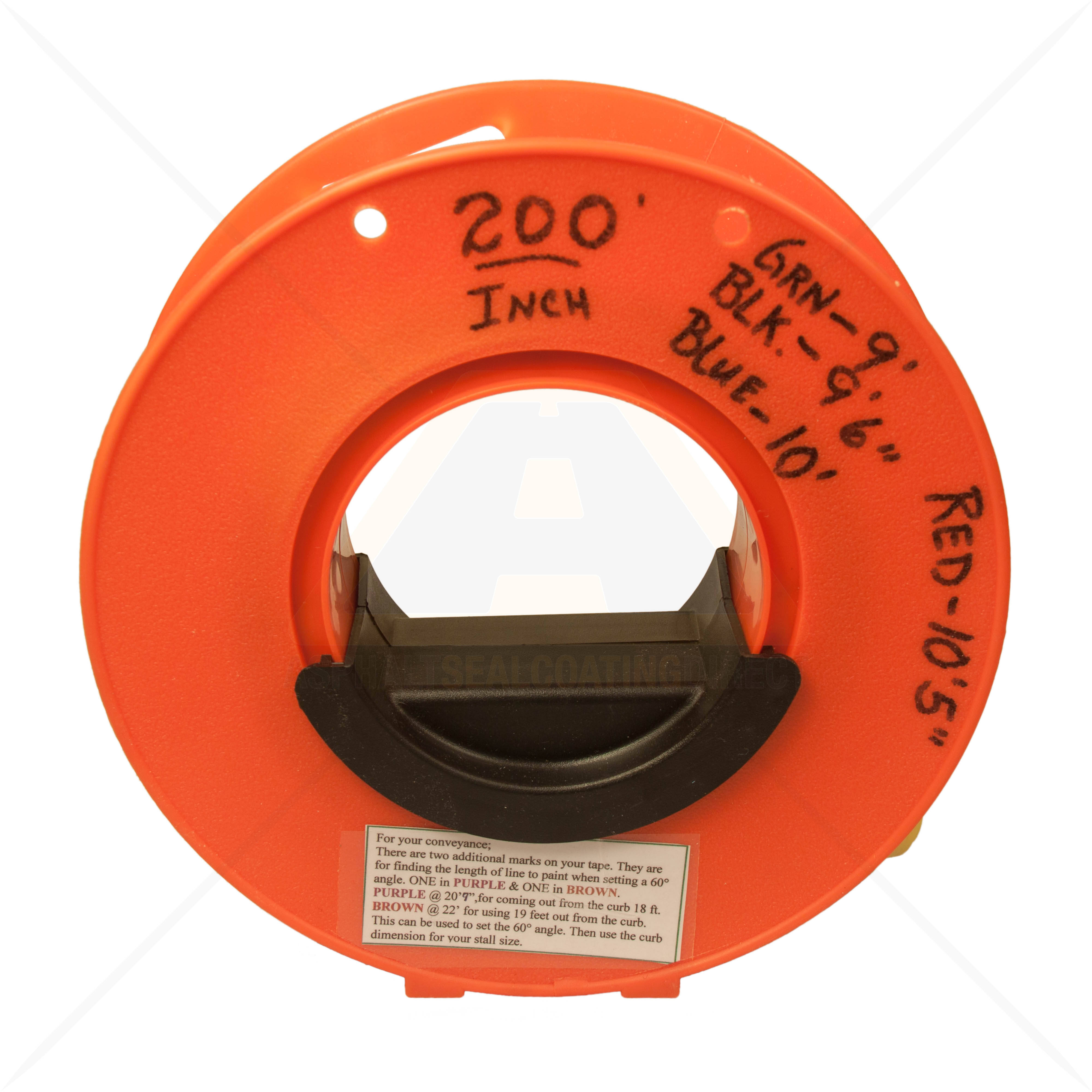 BIG A 300 ft Premarked Layout Line Tape For Sale | Asphalt ...