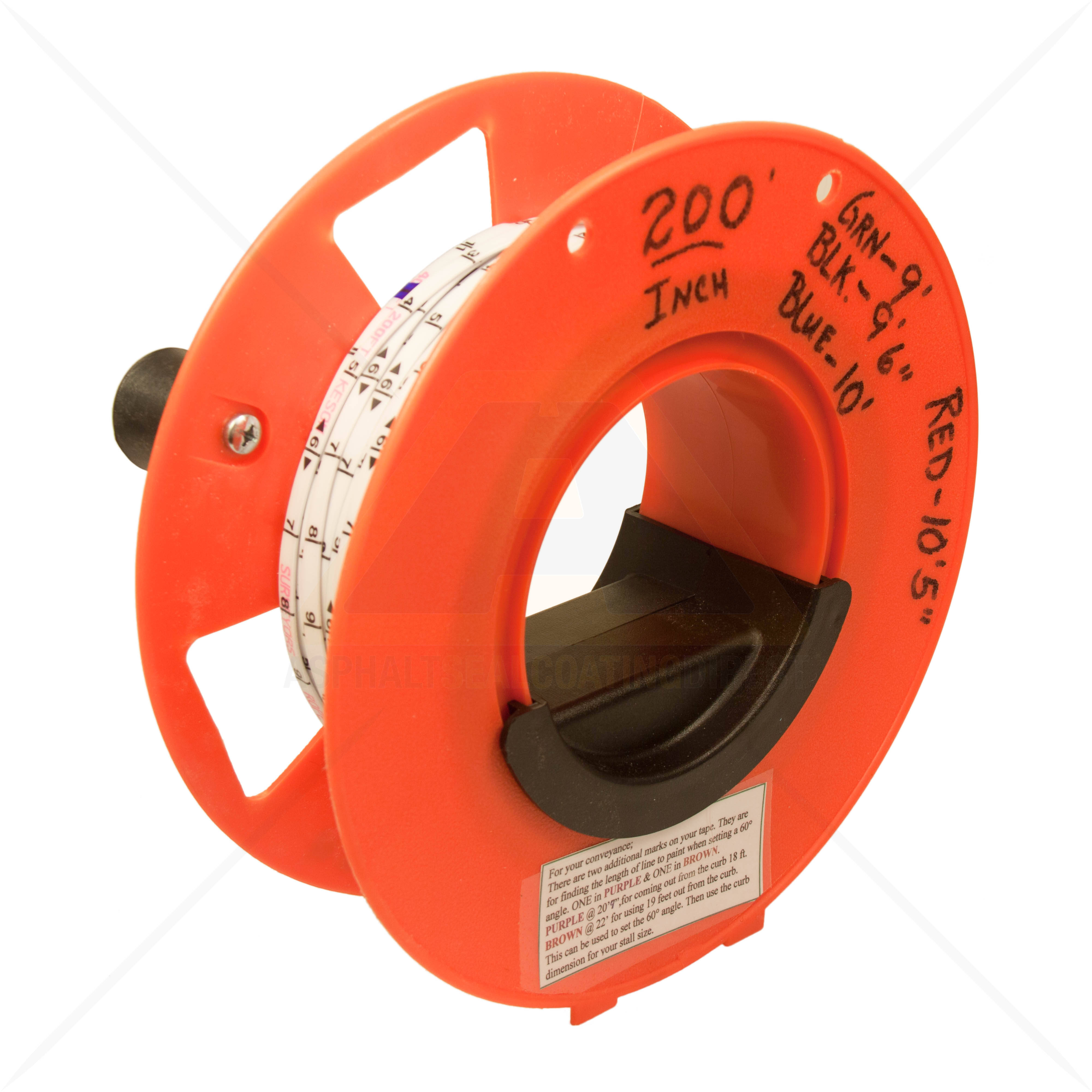 BIG A 300 ft Premarked Layout Line Tape For Sale Asphalt Sealcoating