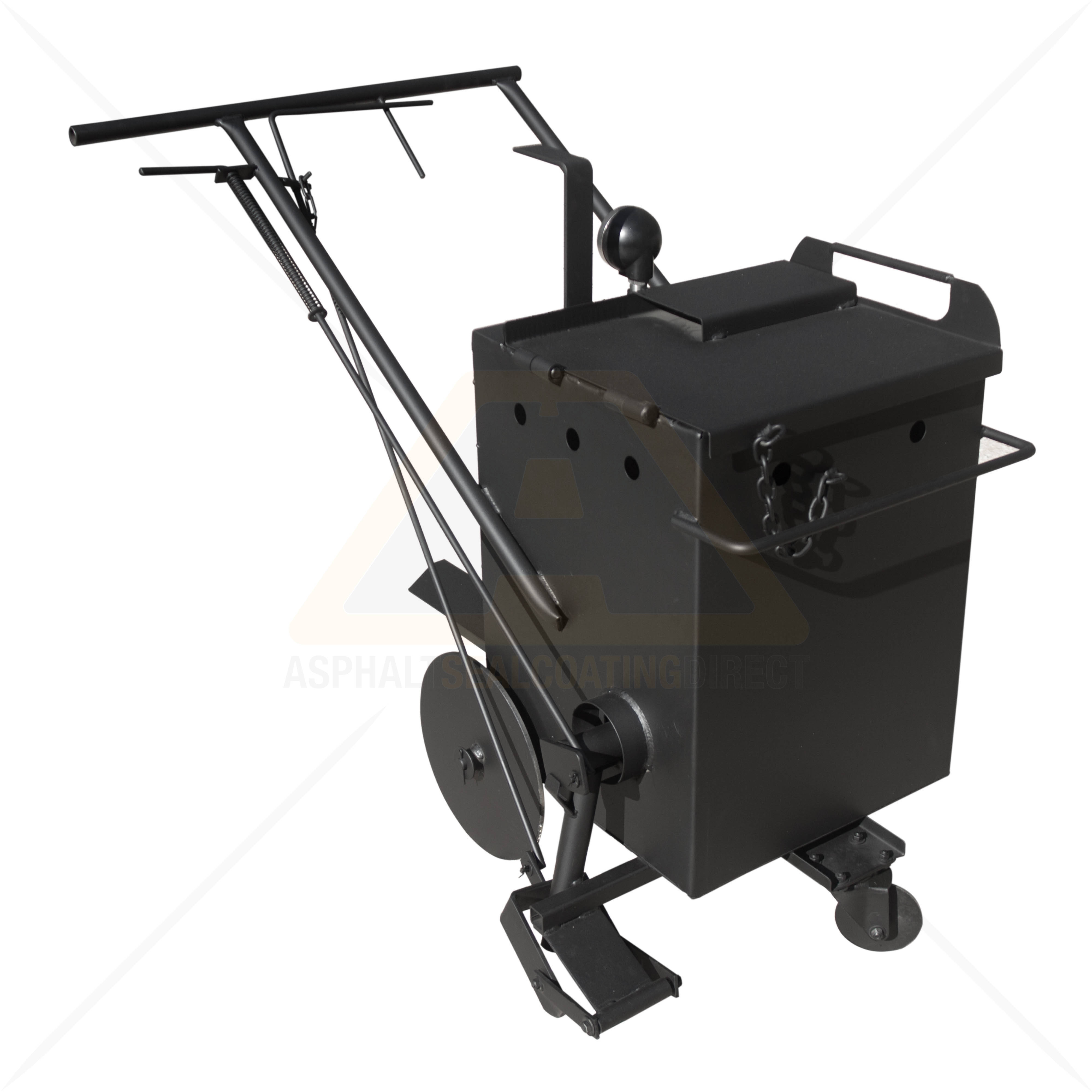 Biga 10 Gallon Direct Fire Push Melter For Crack Rubber Biga10 For Sale Asphalt Sealcoating Direct