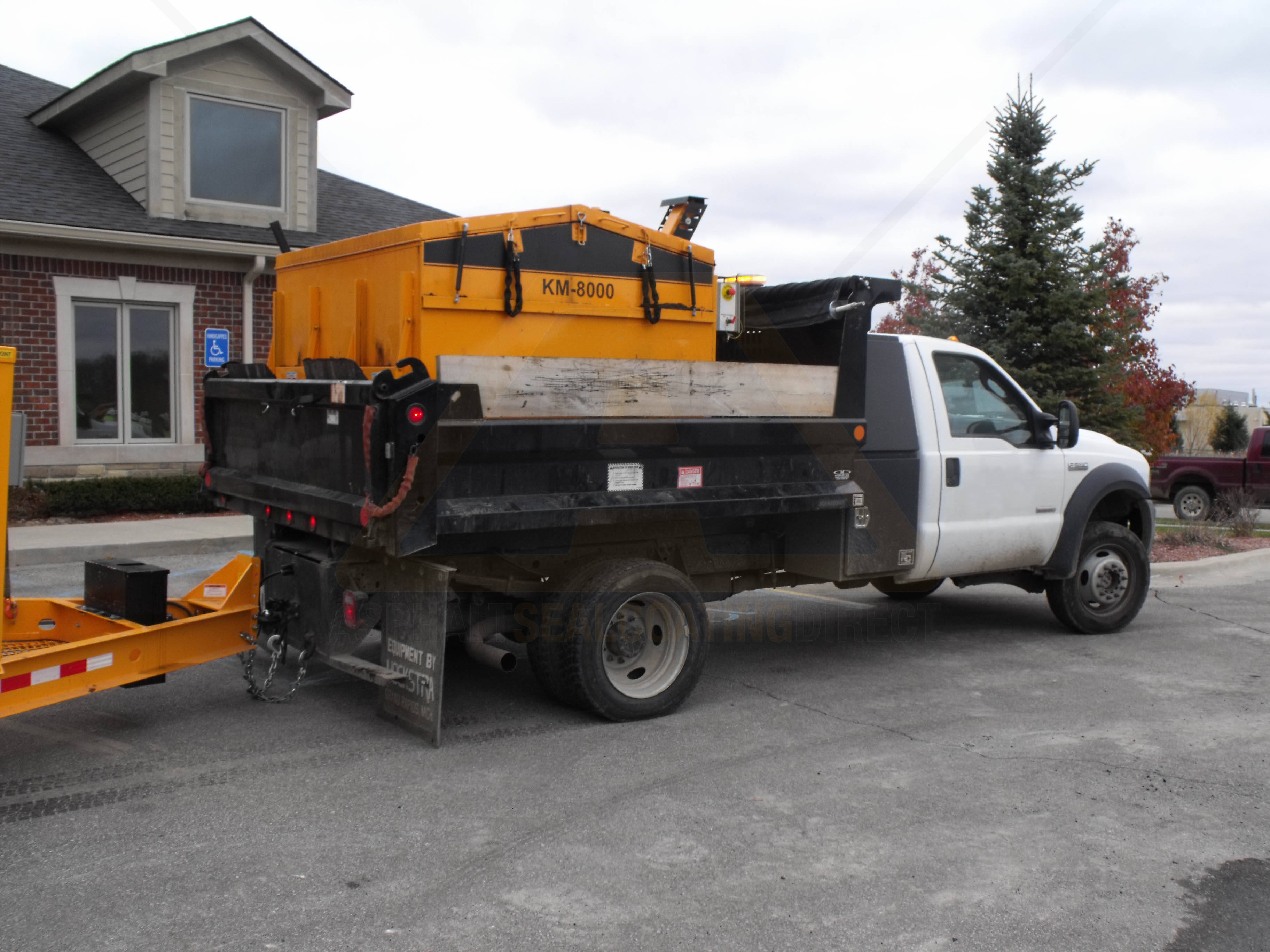 4 Ton BIG A KM-8000 Asphalt Hot Box Reclaimer Skid Mount ...