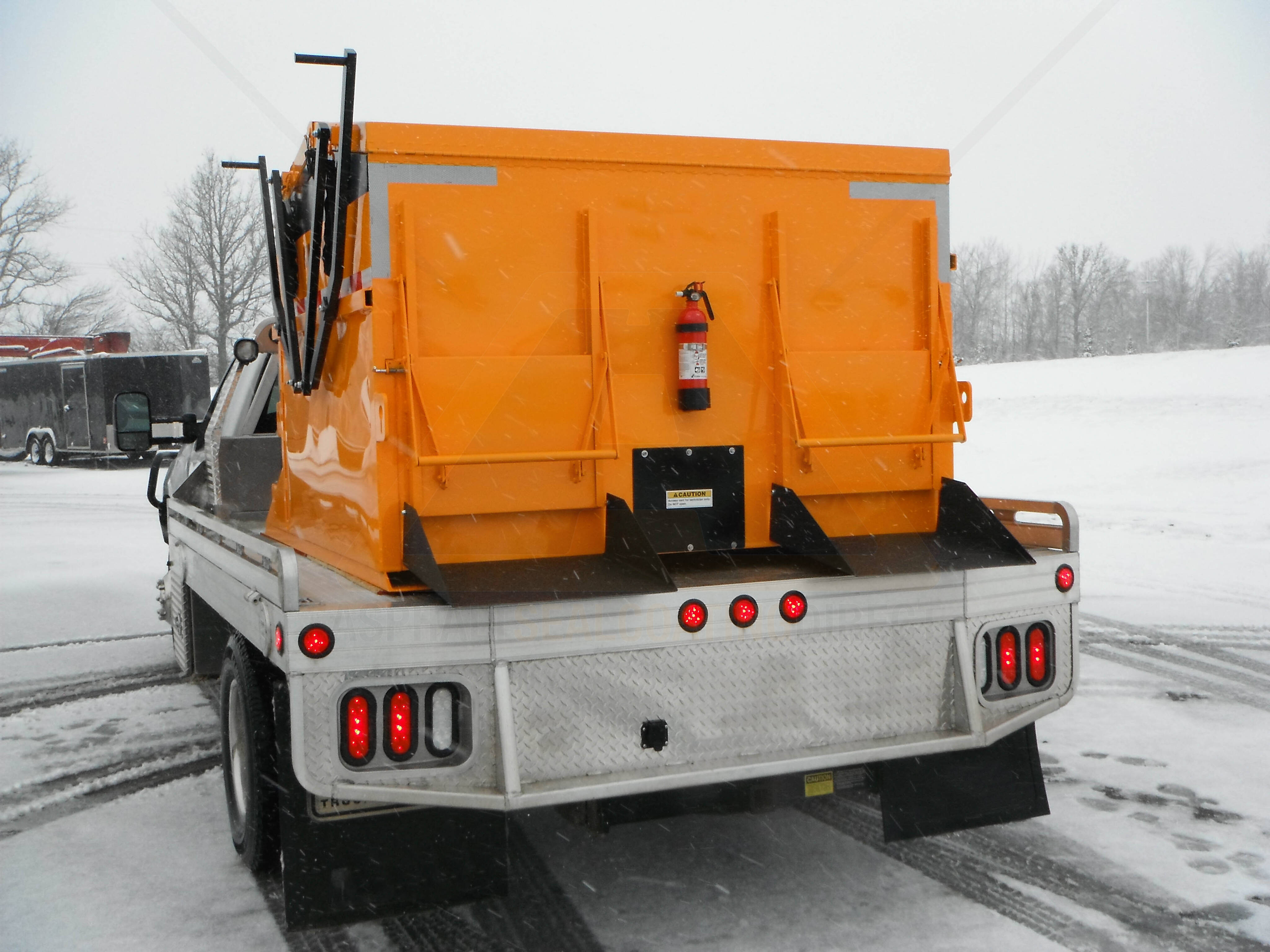 4 Ton BIG A KM-8000 Asphalt Hot Box Reclaimer Skid Mount ...