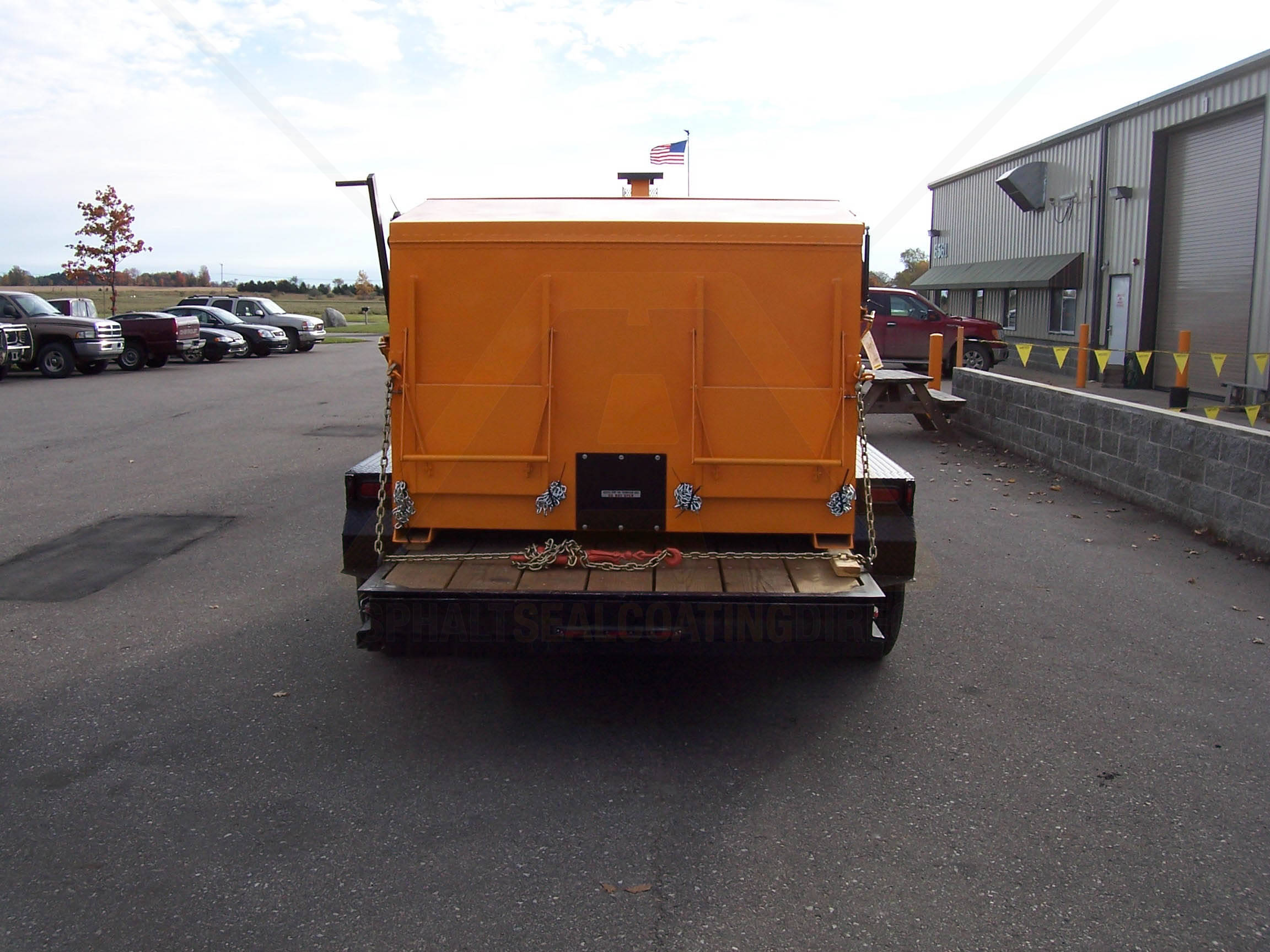 4 Ton BIG A KM-8000 Asphalt Hot Box Reclaimer Skid Mount ...