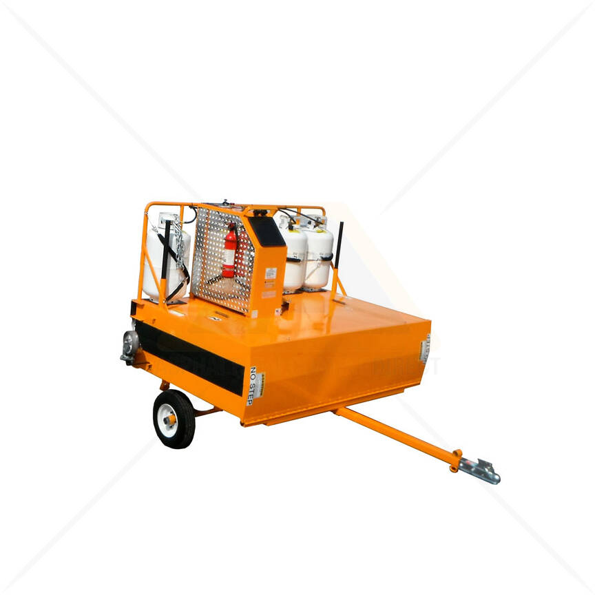 BIG A KM 4-48 Infrared Pavement Heater Trailer 48 sq ft ...