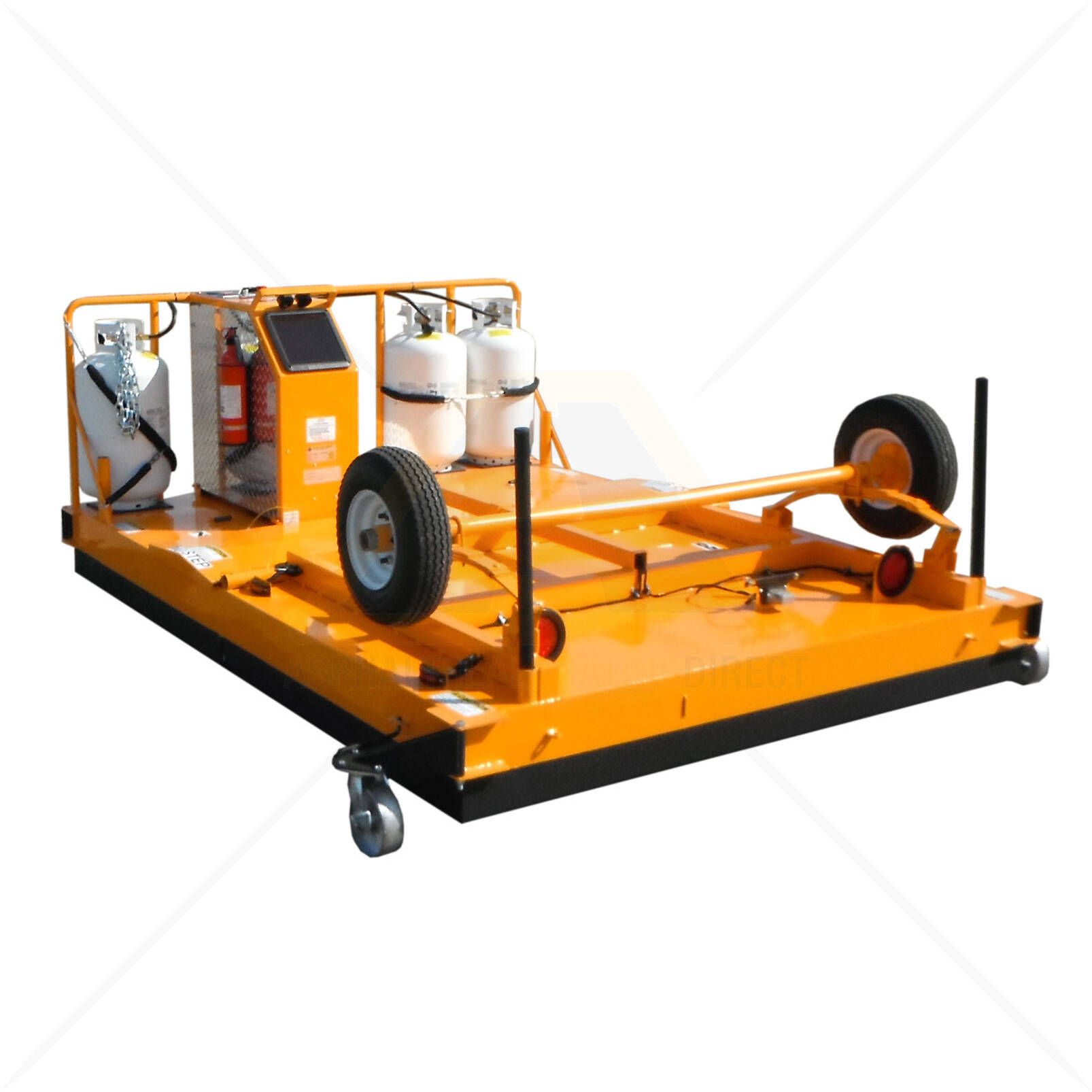 Big A Km 4 48 Infrared Pavement Heater Trailer 48 Sq Ft For Sale Asphalt Sealcoating Direct