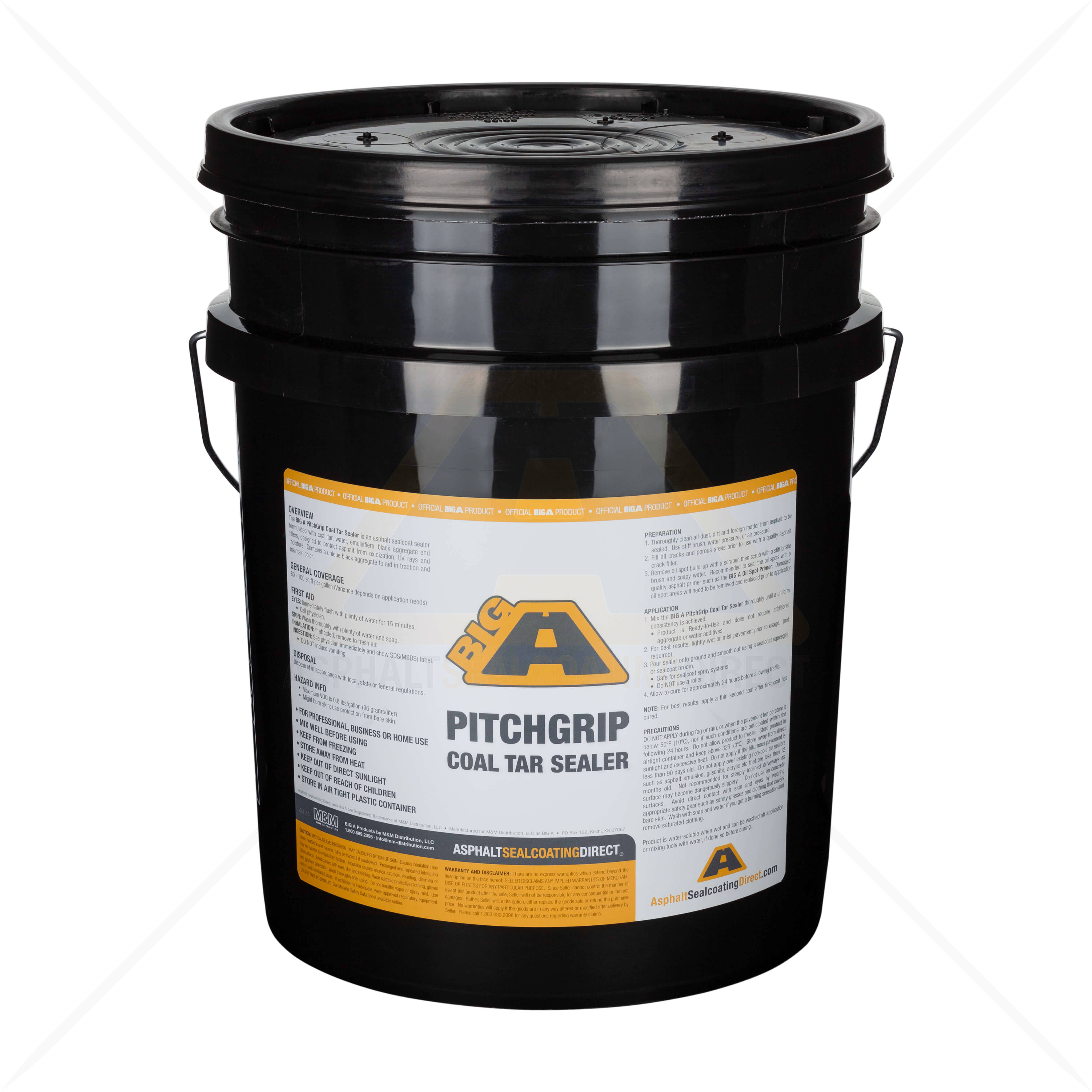 Concrete BIGA 5 Gallon Bucket Sealcoat Paint or Material Mixer