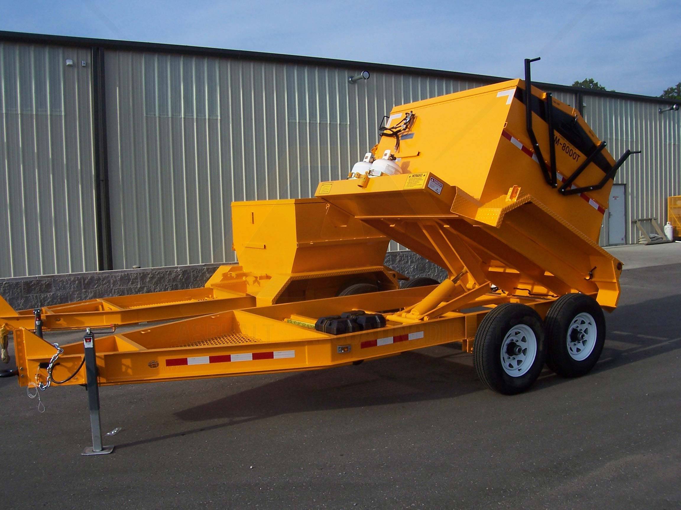 4 Ton Asphalt Hot Box Reclaimer