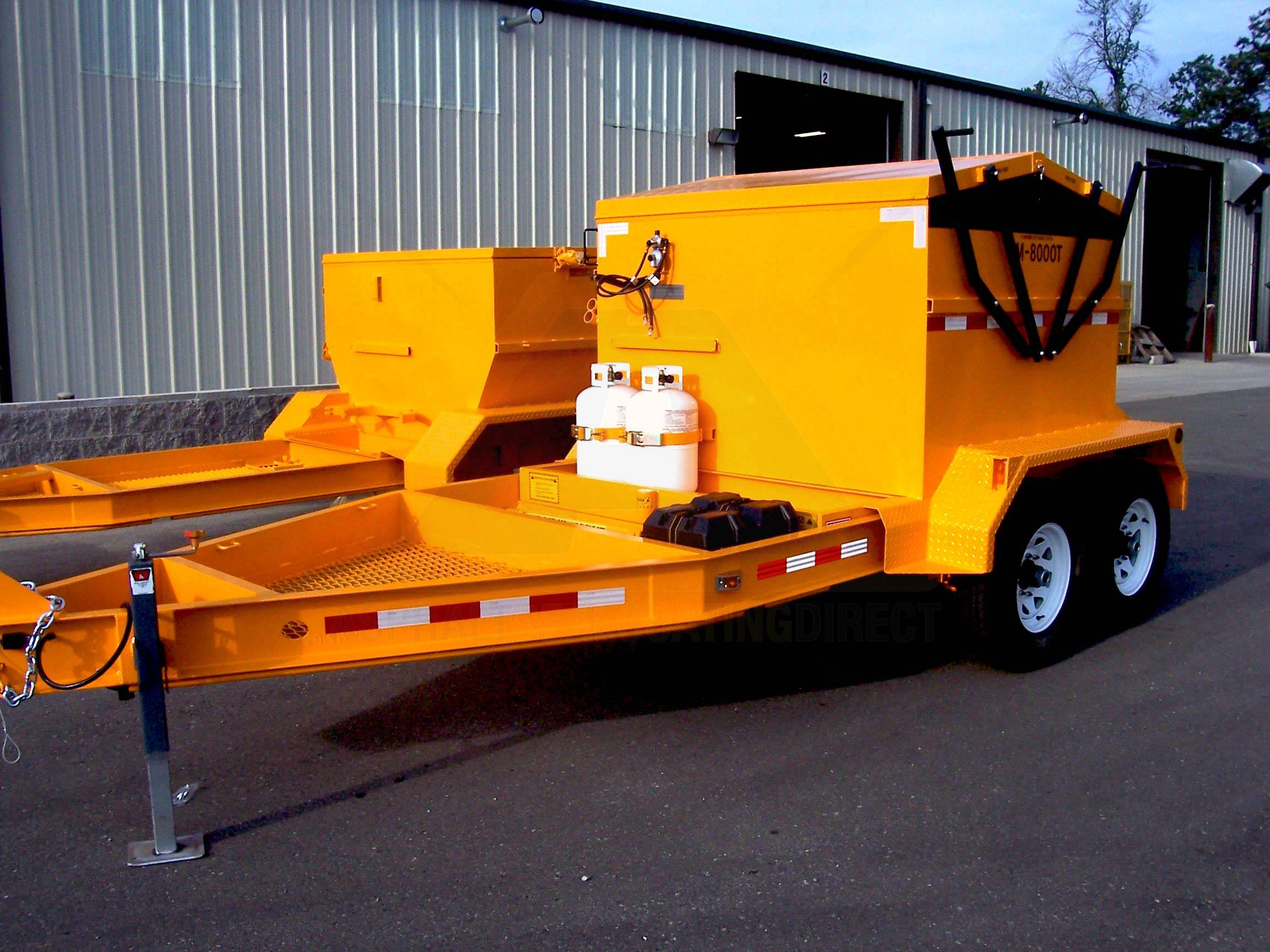 4 Ton Asphalt Hot Box Reclaimer