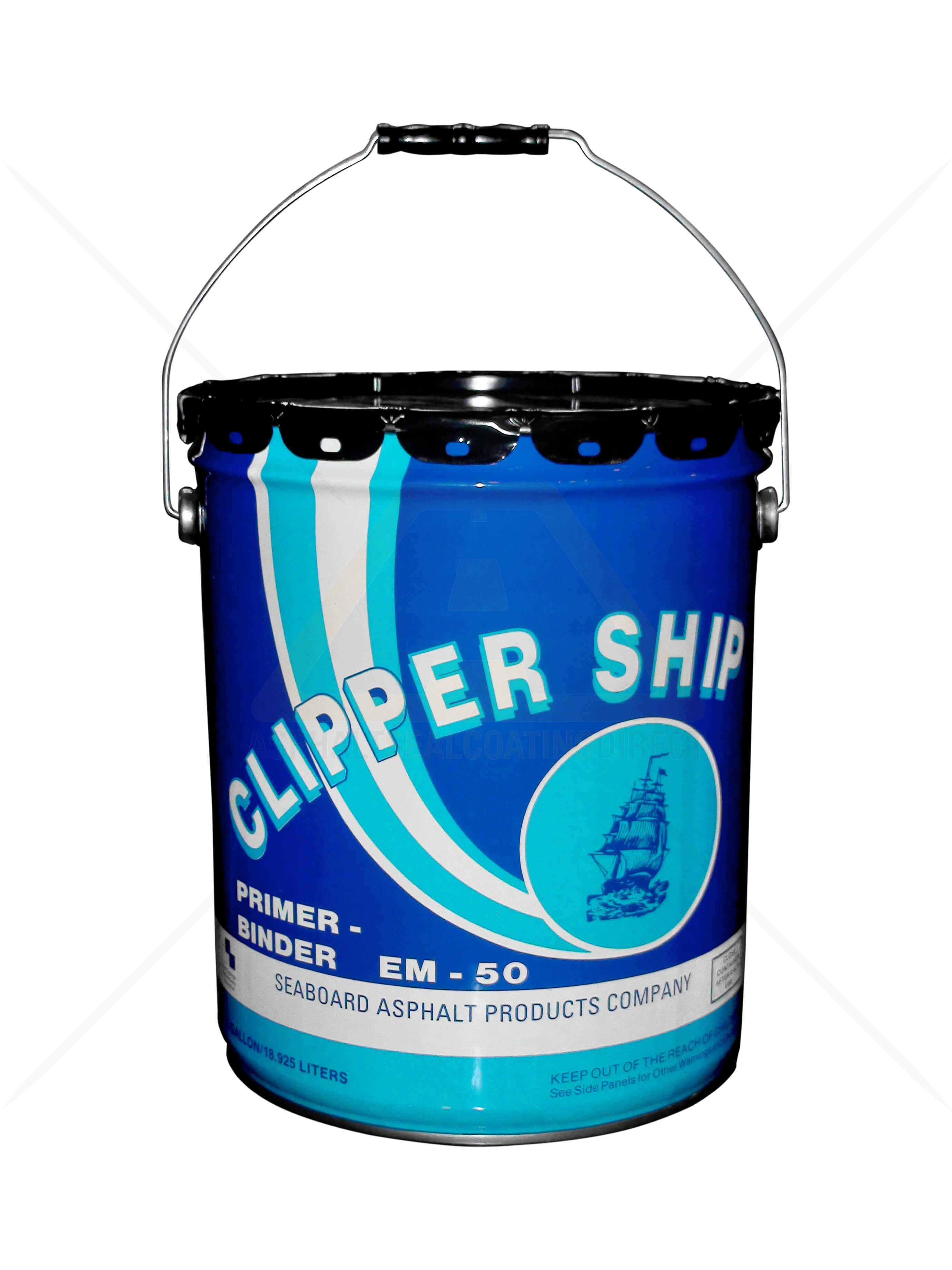 5 Gallon Clipper Ship EM50 Contractor Tack Coat Asphalt Primer For