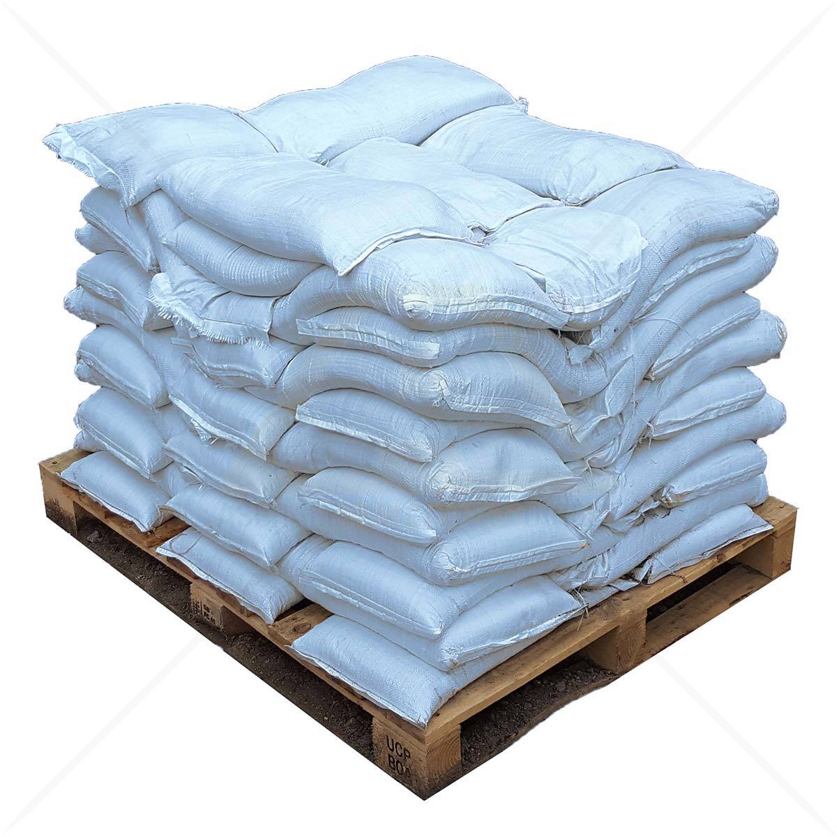 Pallet Of Halite Snow And Ice Melt Bags 50 Lbs Each For Sale Asphalt Sealcoating Direct