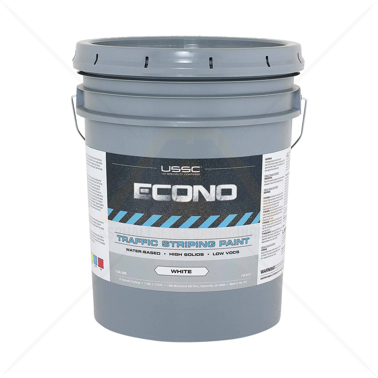 5 Gallon Water Based Parking Lot Striping Paint For Sale Asphalt Sealcoating Direct