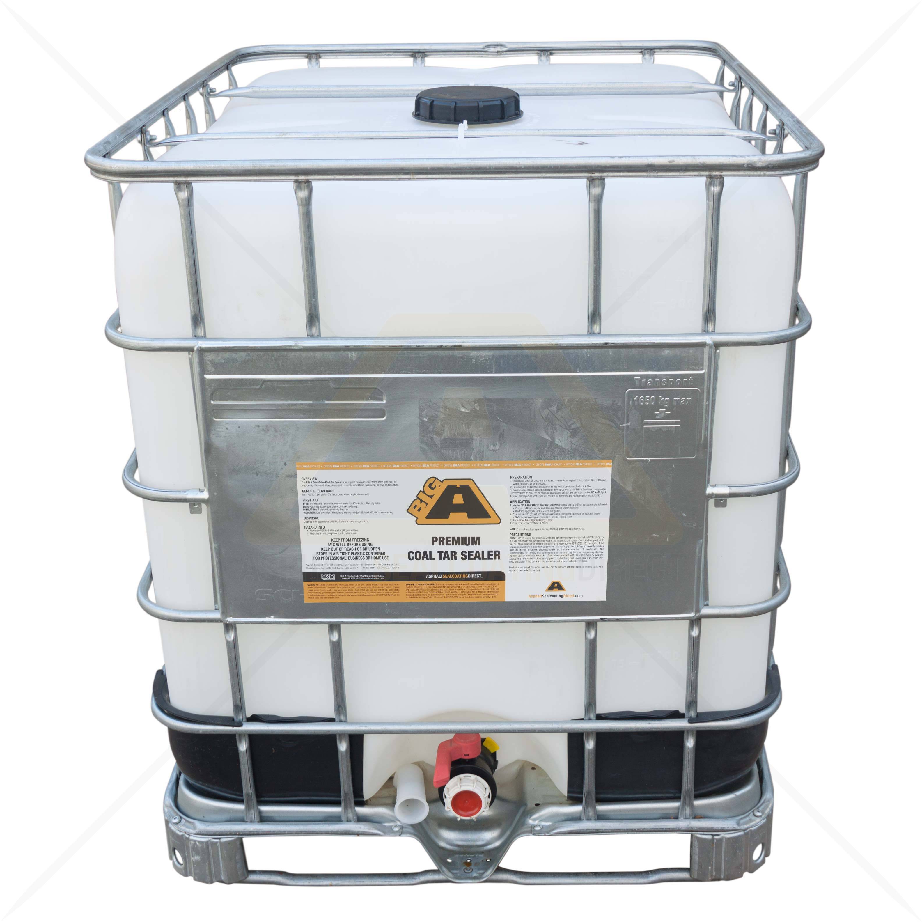 Big A Premium Coal Tar Asphalt Sealer 275 Gallon Tote For Sale Asphalt Sealcoating Direct Big A Premium Coal Tar Asphalt Sealer 275 Gallon Tote For Sale Asphalt Sealcoating Direct