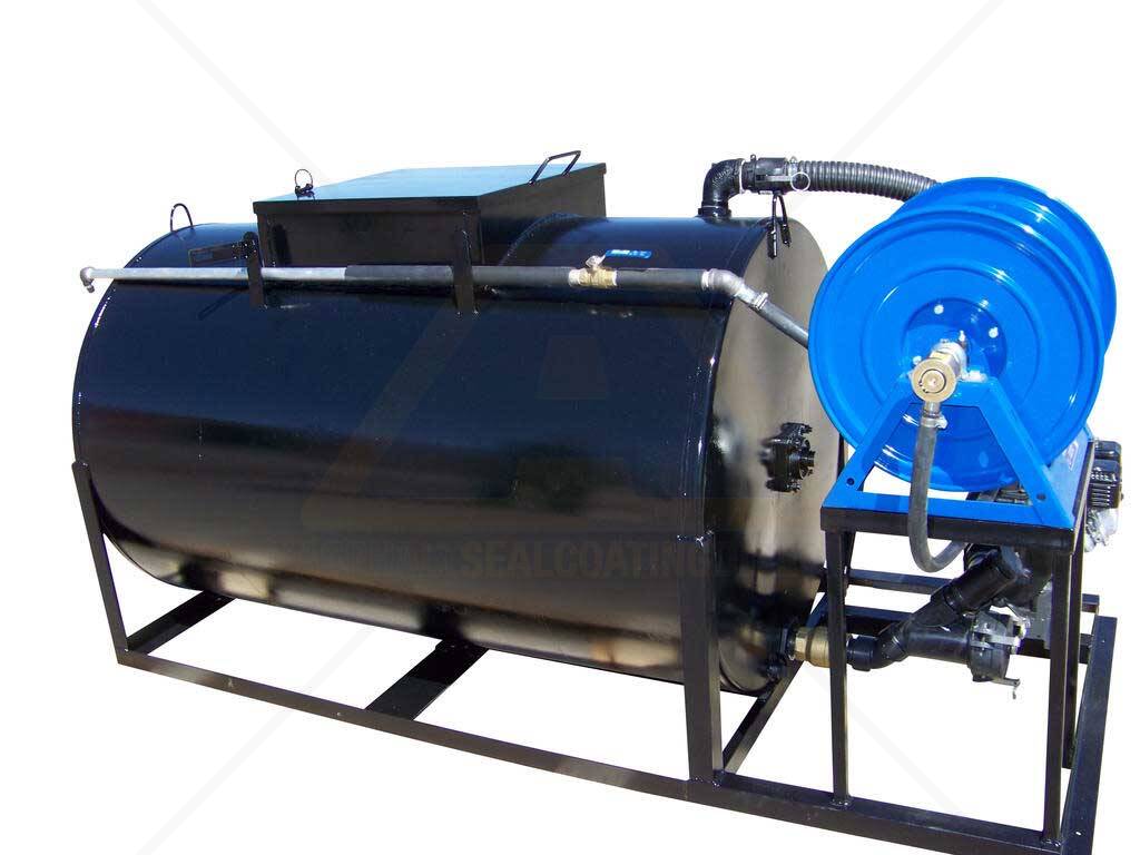 Asphalt Sealcoating System BIGA SteelSkid Pro 300 Gallon Steel Tank