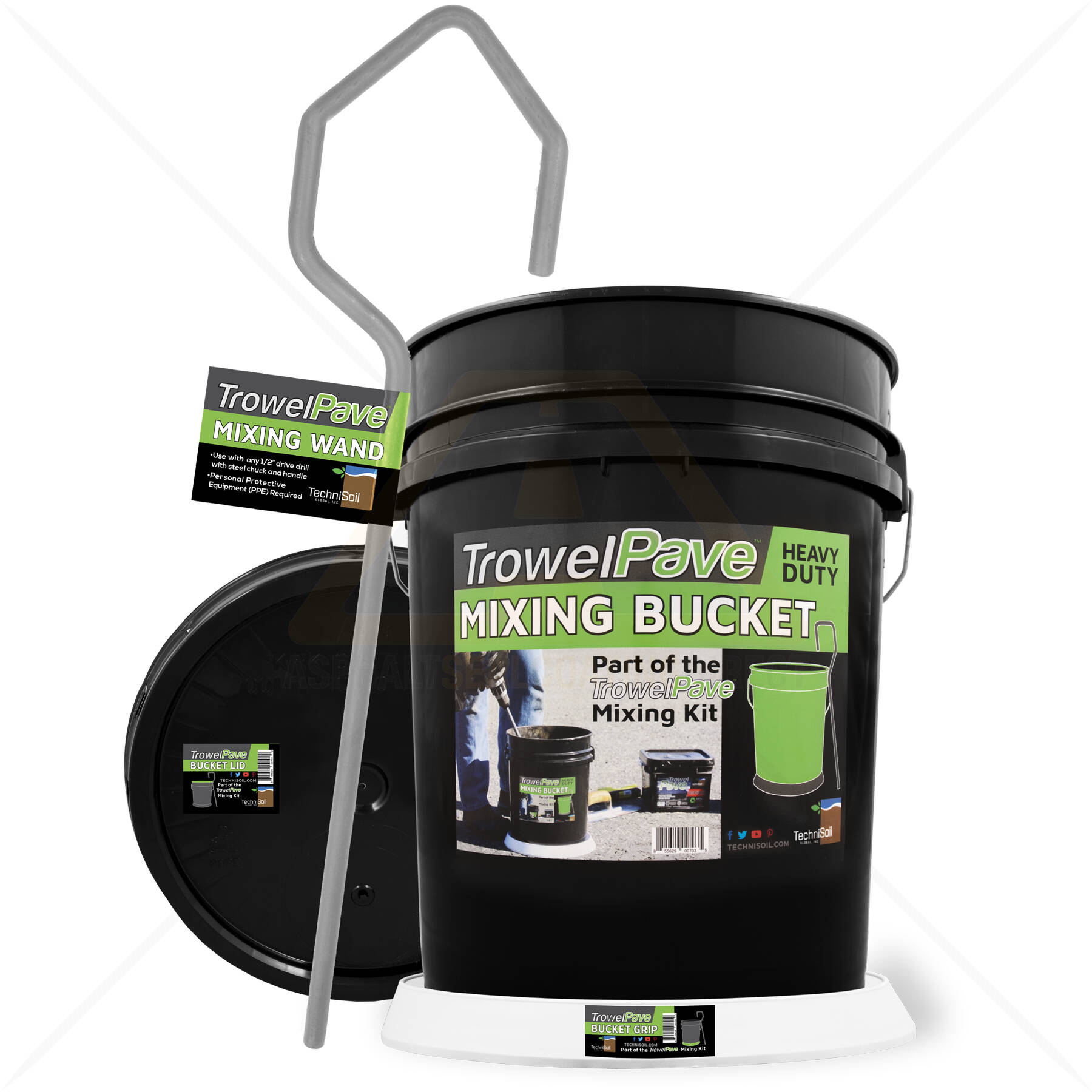 TrowelPave Aggregate Mixing Kit For Sale Asphalt Sealcoating Direct