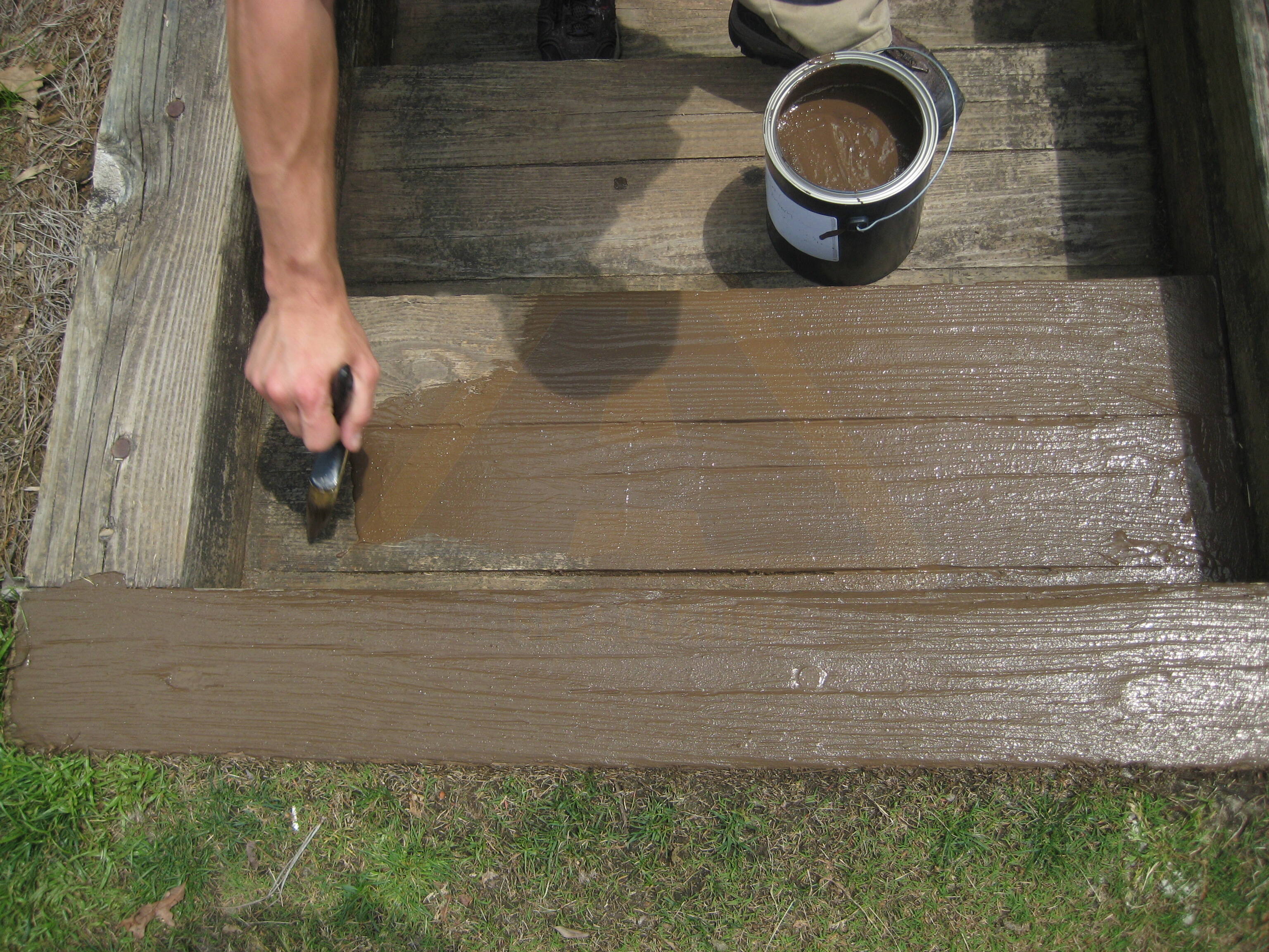 5 Gallon DeFENDER Solvent Based Concrete Overlay Paint For ...