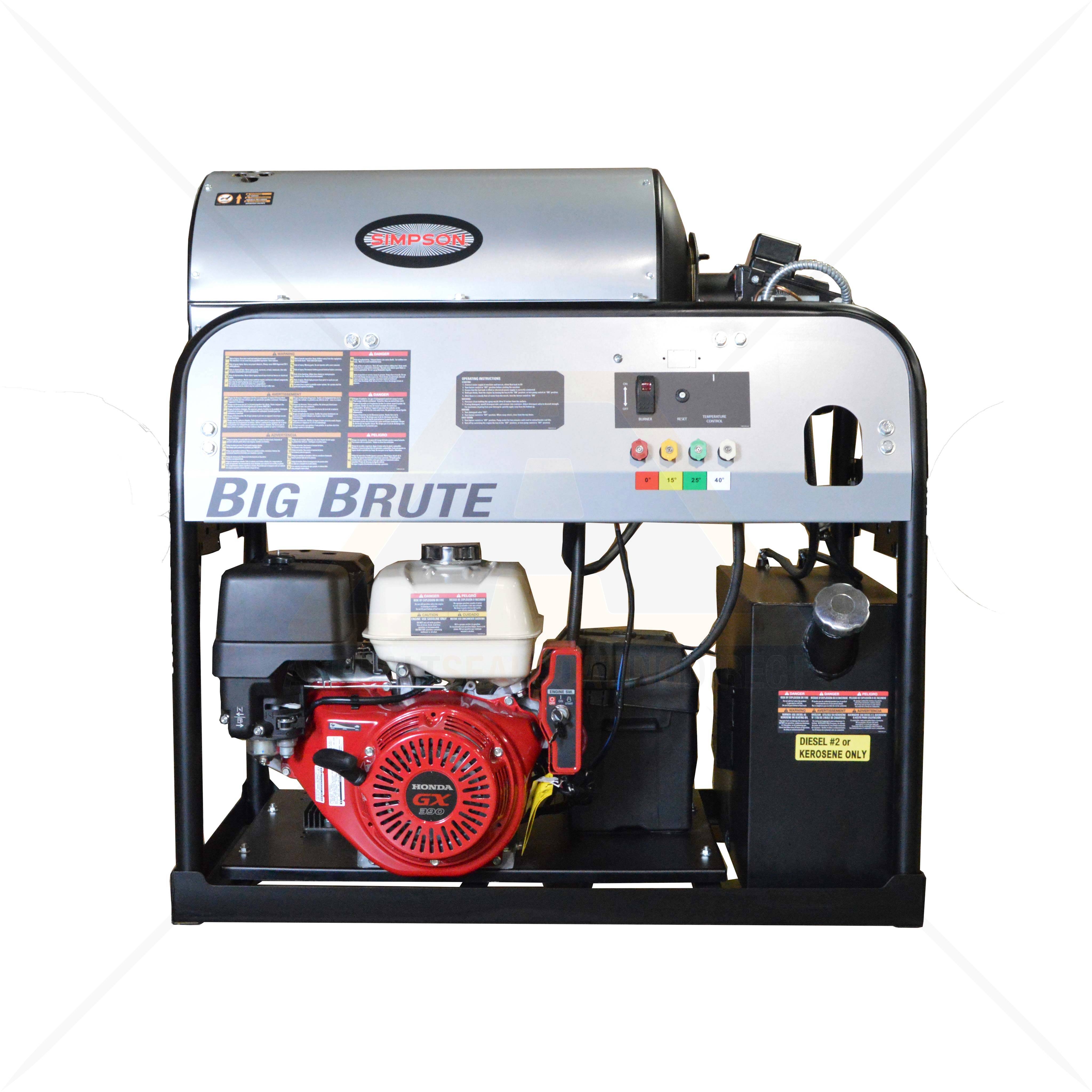 Simpson Big Brute BB65106-H Hot Water Direct Drive ...