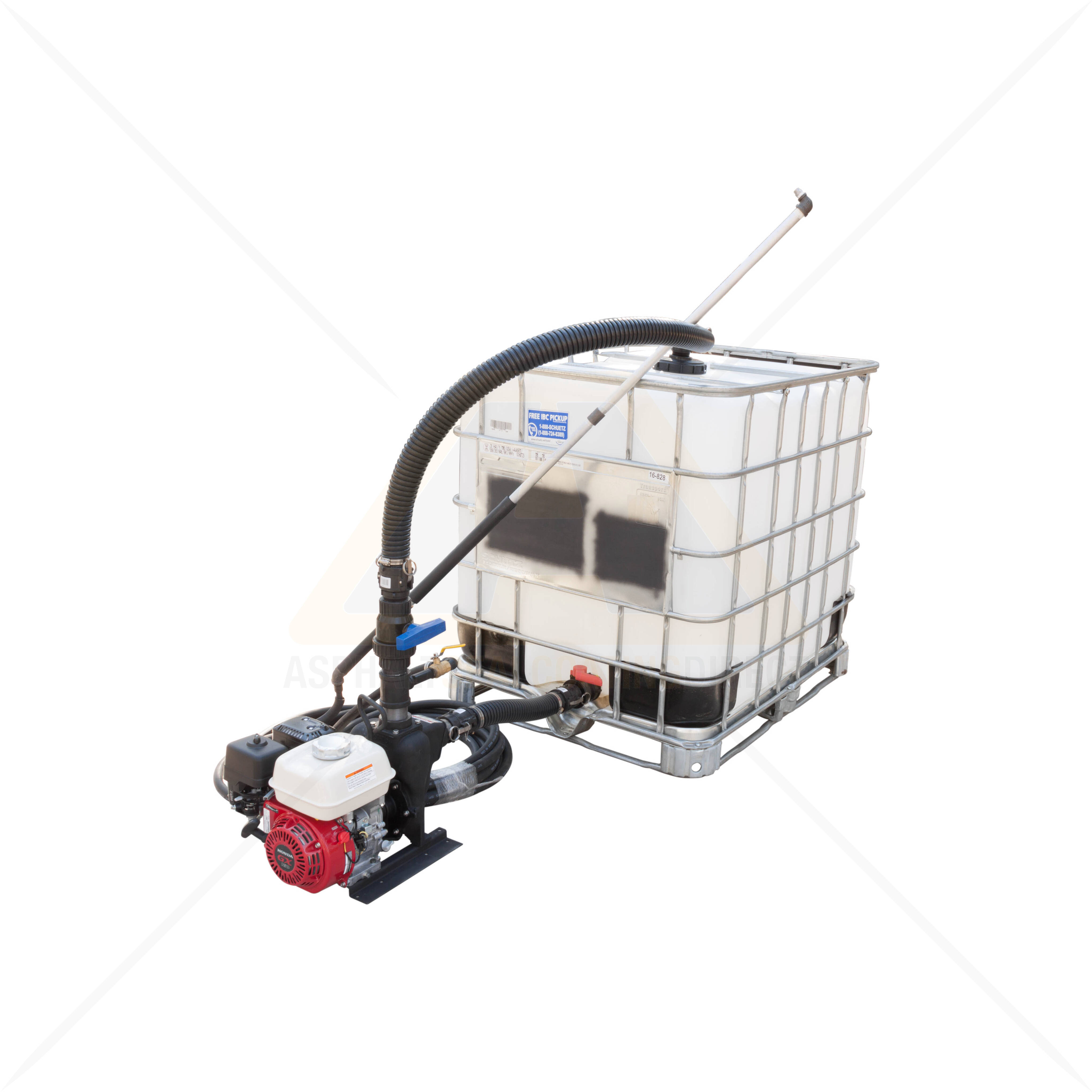 Big A Sealcoating Spray System 275 Gallon Ibc Tote Asd275 For Sale Asphalt Sealcoating Direct